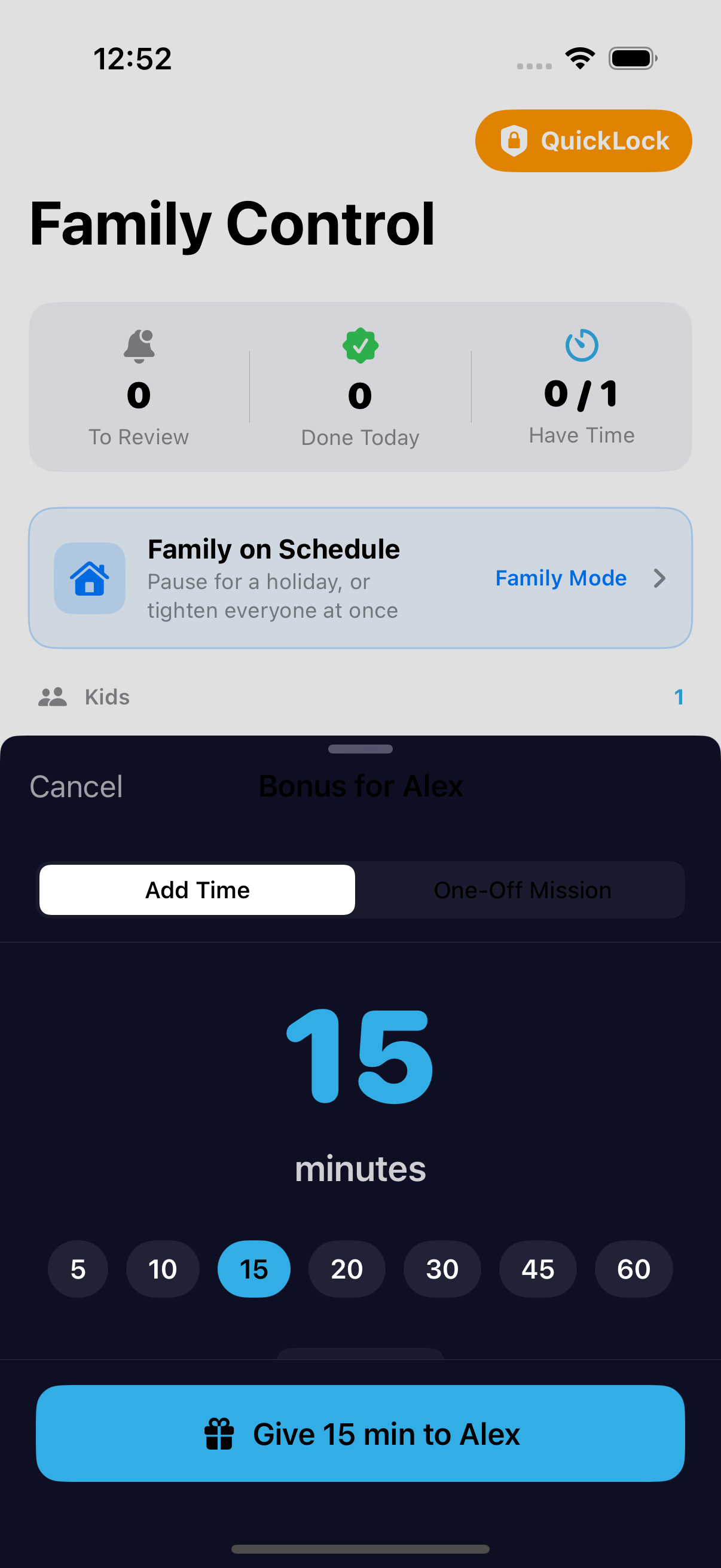 ChronoKeeper grant bonus sheet